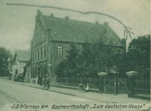 Das 'Deutsche Haus' um 1900